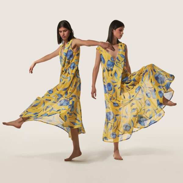 Yellow Pima Cotton Dress